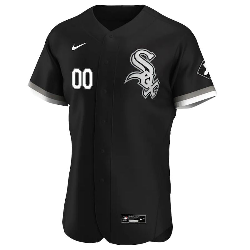 Chicago White Sox Team 2022 Home Custom Jersey Unisex Pro Official - Black - Jersey Teams World