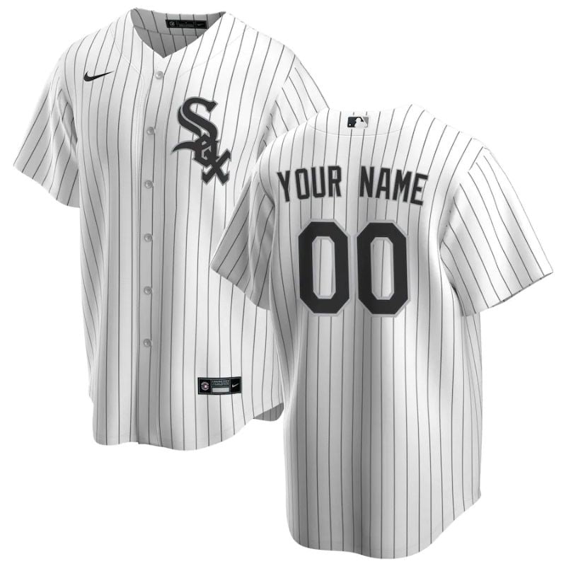 Chicago White Sox Team 2022 Home Custom Jersey Unisex Pro Official - White - Jersey Teams World