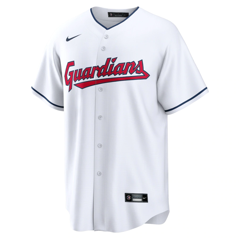 Cleveland Guardians Team Custom Jersey Unisex Pro Official - White - Jersey Teams World
