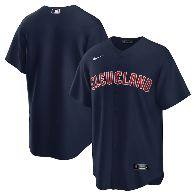 Cleveland Guardians Team 2022 Custom Jersey Unisex Pro Official - Navy - Jersey Teams World