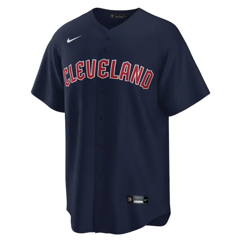 Cleveland Guardians Team 2022 Custom Jersey Unisex Pro Official - Navy - Jersey Teams World