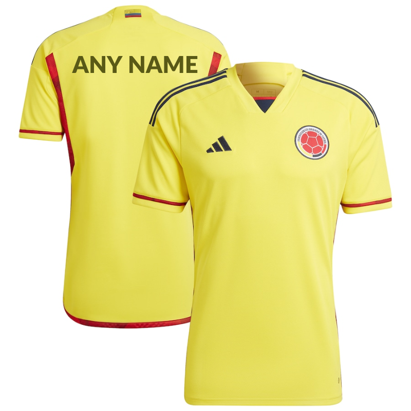 Colombia National Team 2022/23 Custom Jersey - Jersey Teams World