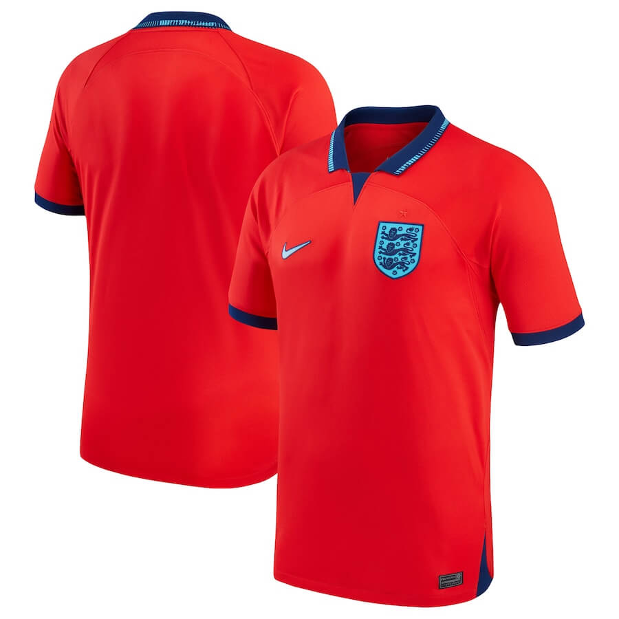 England National Team Away Shirt 2022 customized Jersey Unisex - - Jersey Teams World