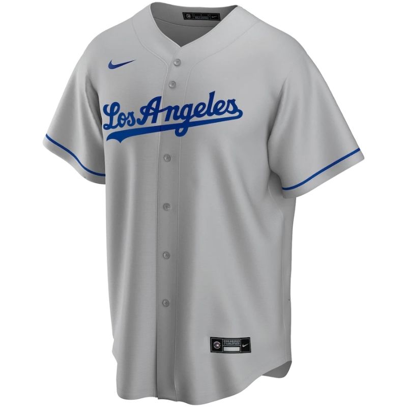 Los Angeles Dodgers 2022 Home Custom Jersey Unisex Pro Official Gray - Jersey Teams World