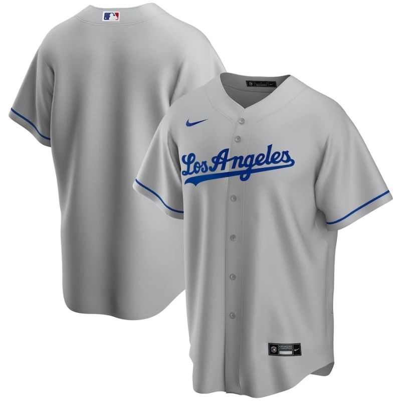Los Angeles Dodgers 2022 Home Custom Jersey Unisex Pro Official Gray - Jersey Teams World