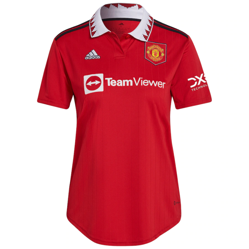 Manchester United Women's Shirt 2022/23 Home Custom Unisex Jersey - Red - Jersey Teams World