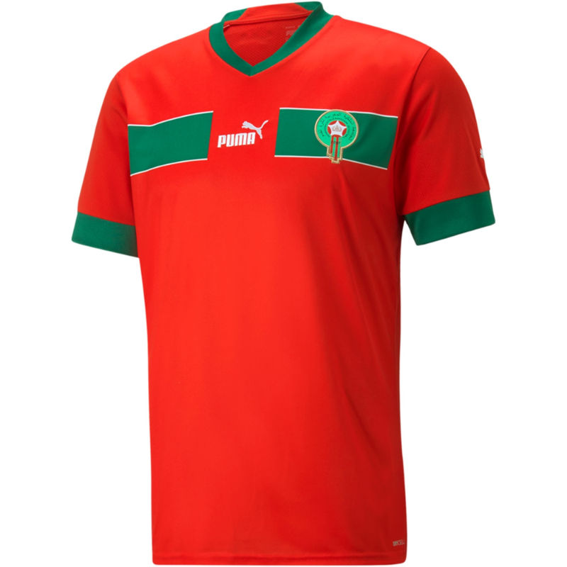 Morocco National Team Home 2022 Custom Jersey - Jersey Teams World