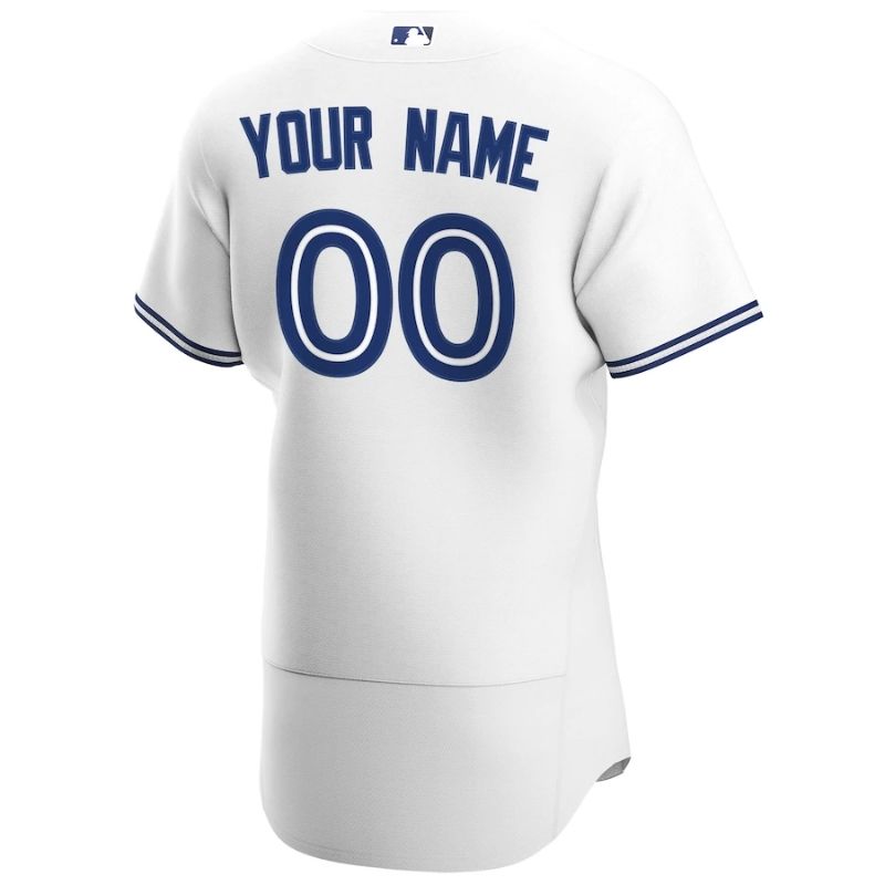 Toronto Blue Jays Team 2022 Home Custom Jersey Unisex Pro Official - White - Jersey Teams World