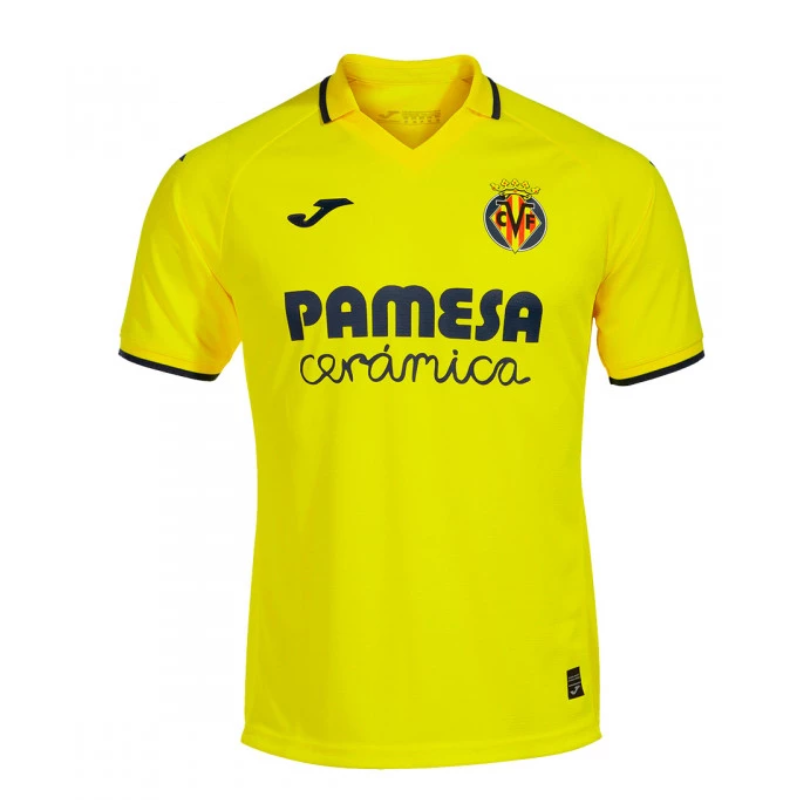 Villarreal Home Unisex Shirt 2023 Custom Jersey - Yellow - Jersey Teams World