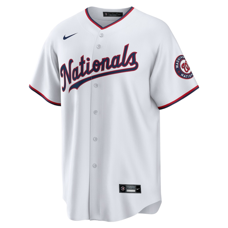 Washington Nationals Team 2022 Home Custom Jersey Unisex Pro Official - Jersey Teams World