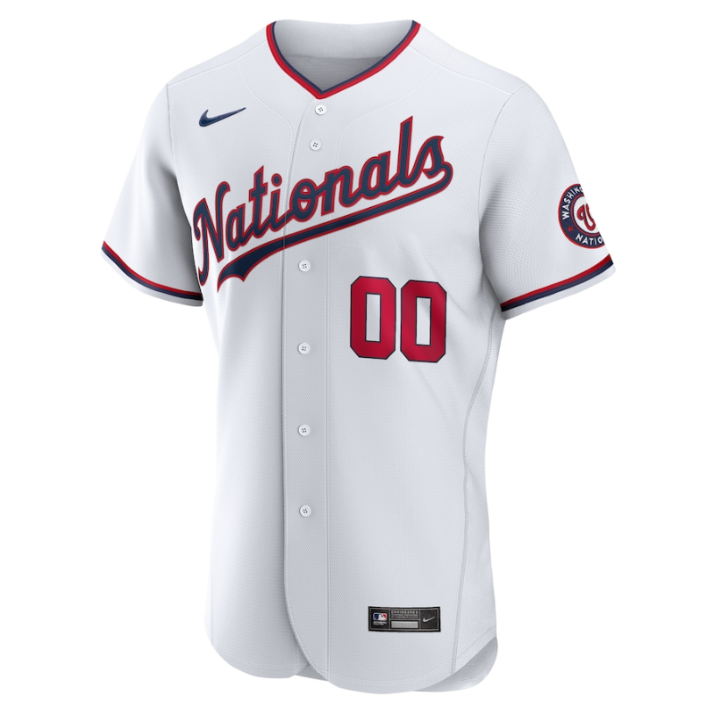 Washington Nationals White 2022 Custom Jersey Unisex Pro Official - Jersey Teams World
