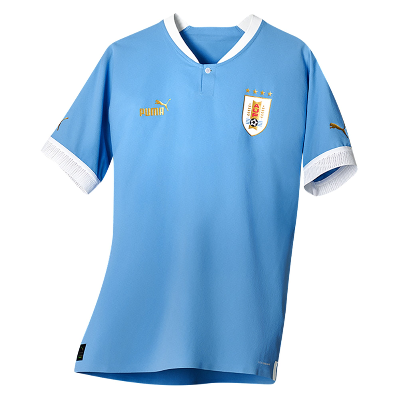 Uruguay National Team Home 2022 Custom Jersey - Jersey Teams World