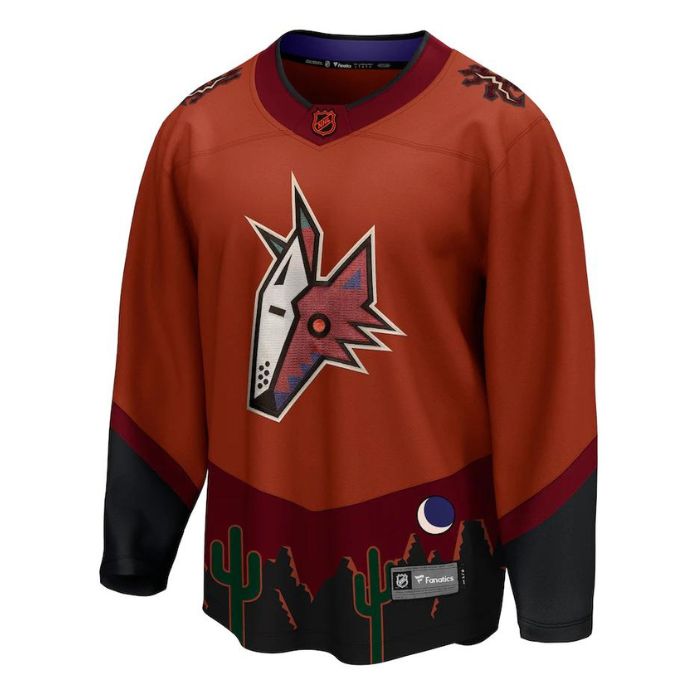 Clayton Keller Arizona Coyotes Special Edition 2.0 Breakaway Player Jersey - Burnt Orange - Jersey Teams World