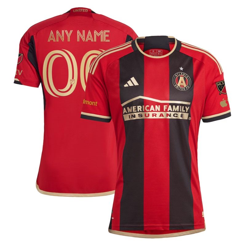 Atlanta United FC Unisex Shirt 2023 The 17s' Kit Custom Jersey - Black - Jersey Teams World