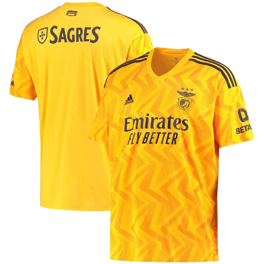Benfica Away jerseys 2022-2023 Customized Shirt Unisex - Yellow - Jersey Teams World