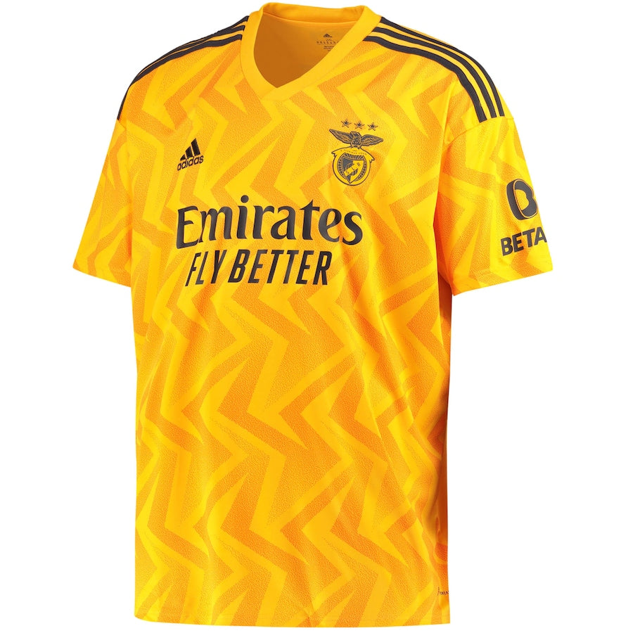 Benfica Away jerseys 2022-2023 Customized Shirt Unisex - Yellow - Jersey Teams World