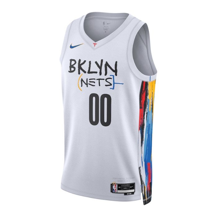 Brooklyn Nets Unisex Shirt 2023 Custom Jersey - City Edition - White - Jersey Teams World