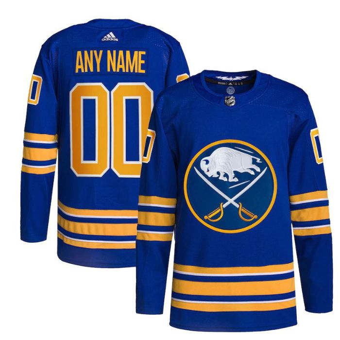 Buffalo Sabres Unisex Home Pro Personalized Jersey - Royal - Jersey Teams World