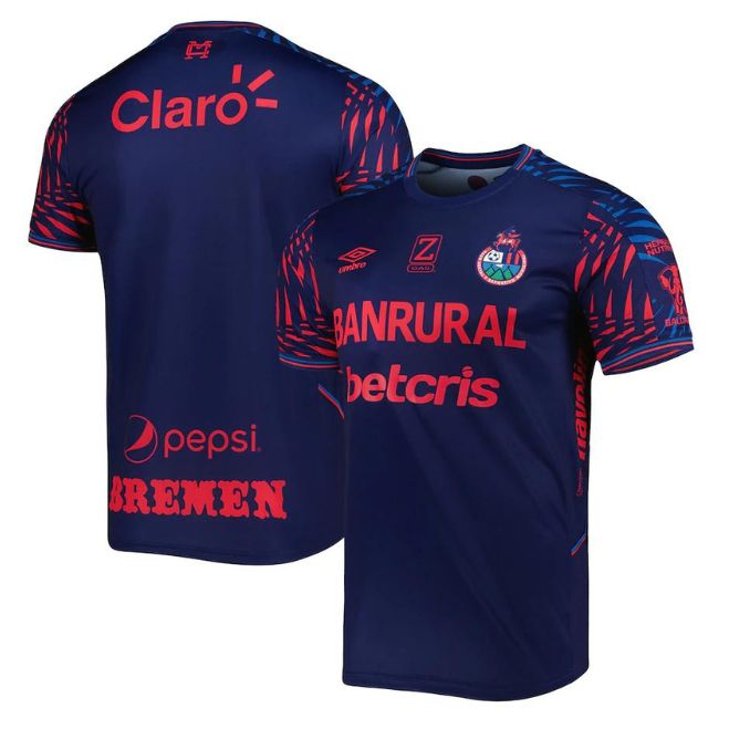C.S.D. Municipal Unisex Shirt 2022/23 Away Jersey - Navy - Jersey Teams World