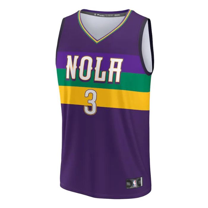CJ McCollum New Orleans Pelicans Unisex 2023 Fastbreak Jersey - City Edition - Purple - Jersey Teams World