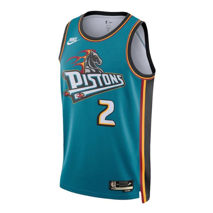 Cade Cunningham Detroit Pistons Unisex 2023 Swingman Jersey Teal - Classic Edition - Jersey Teams World