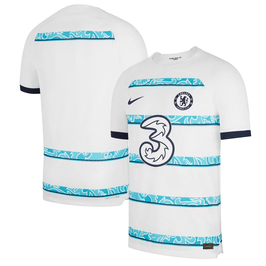 Chelsea Away Vapor Match Shirt 2022-23 Customized Unisex Jersey - White - Jersey Teams World