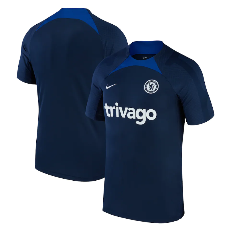 Chelsea Strike Raglan Performance Team Top Unisex Jersey - Navt - Jersey Teams World