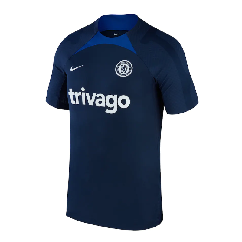 Chelsea Strike Raglan Performance Team Top Unisex Jersey - Navt - Jersey Teams World