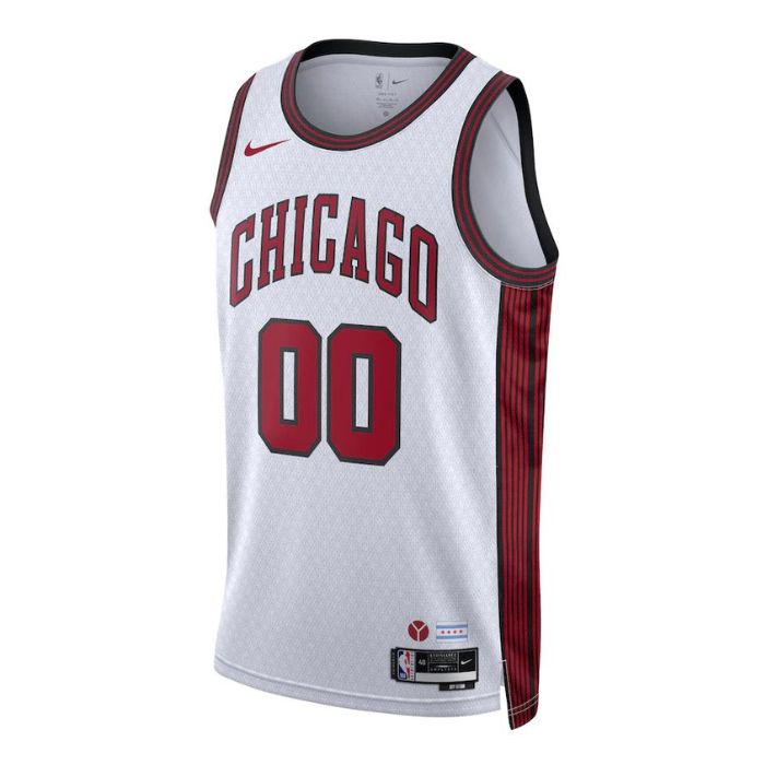 Chicago Bulls Unisex Shirt 2023 Swingman Customized Jersey - City Edition - White - Jersey Teams World