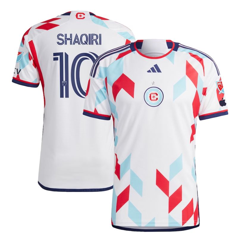 Chicago Fire Xherdan Shaqiri White Unisex Shirt 2023 Player Jersey - Jersey Teams World