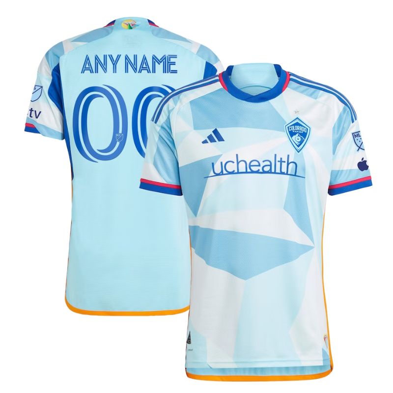 Colorado Rapids Unisex Shirt 2023 New Day Kit Custom Jersey - Light Blue - Jersey Teams World