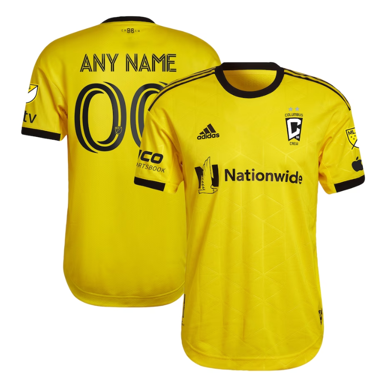 Columbus Crew Unisex Shirt 2023 Custom Jersey - Gold - Jersey Teams World