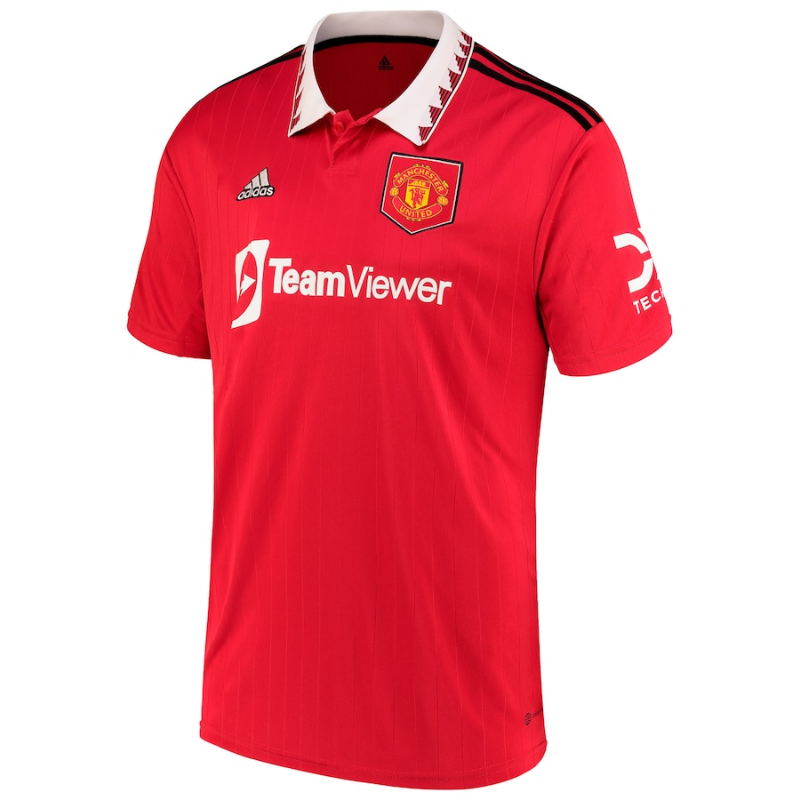 Manchester United Home Shirt 2022-23 with Rashford 10 printing - Red - Jersey Teams World