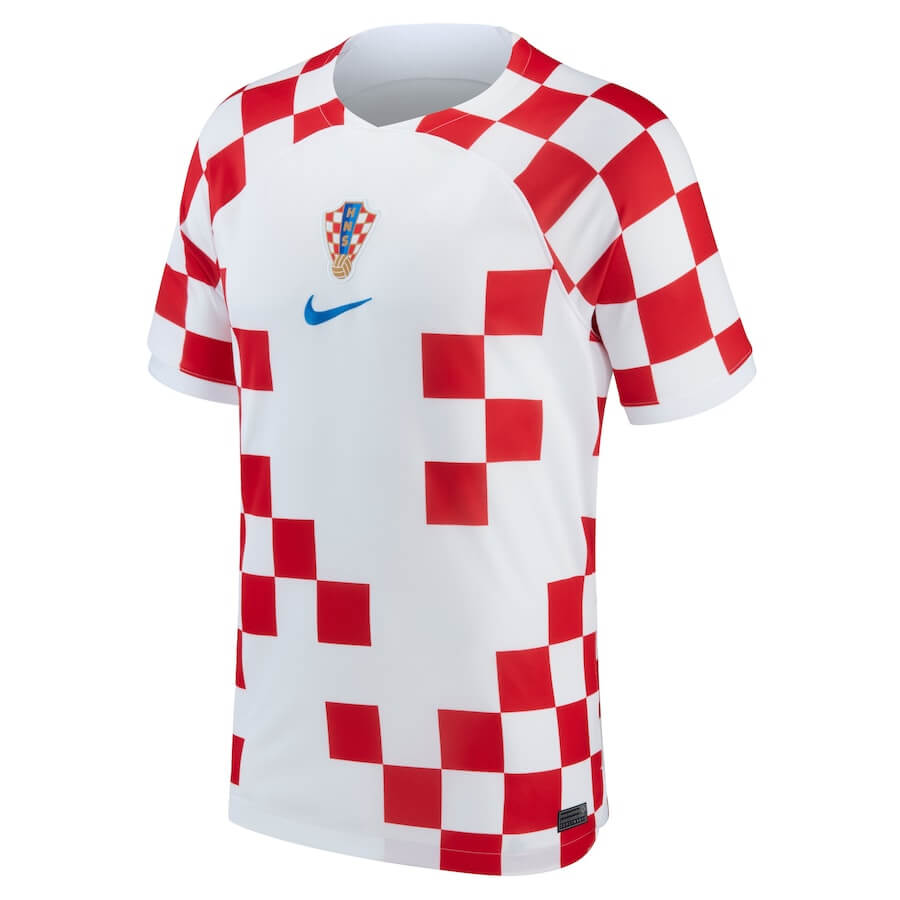 Croatia National Team Home Stadium Shirt 2022 customized Jersey Unisex - White - Jersey Teams World