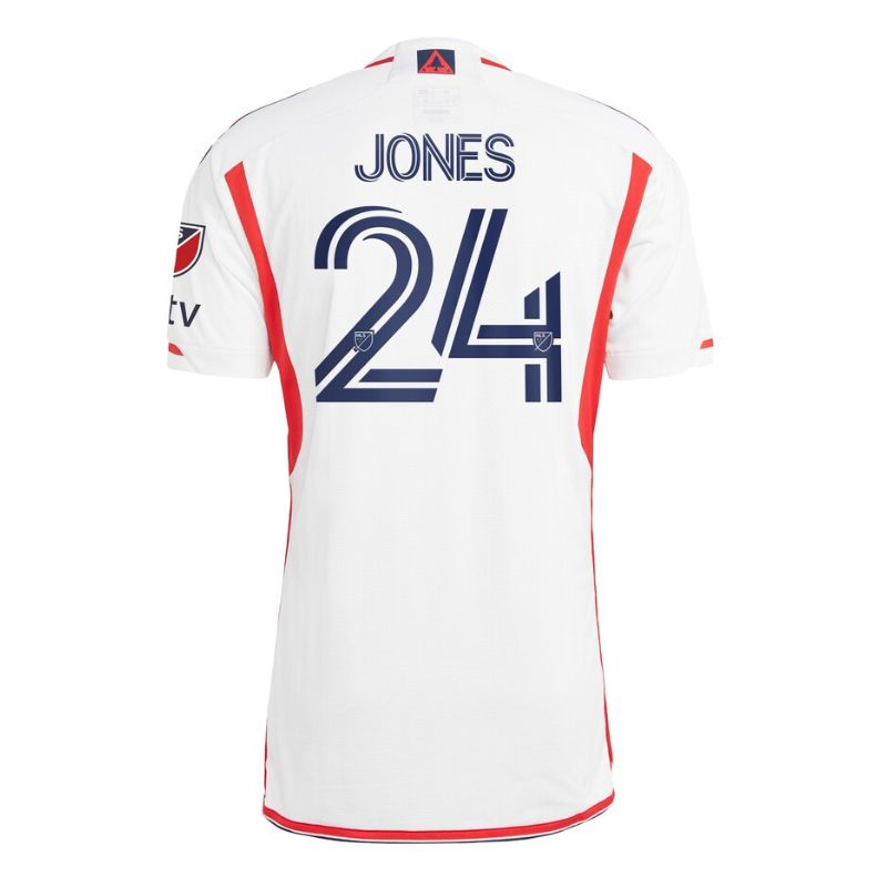 DeJuan Jones New England Revolution Unisex Shirt 2023/24 - White - Jersey Teams World