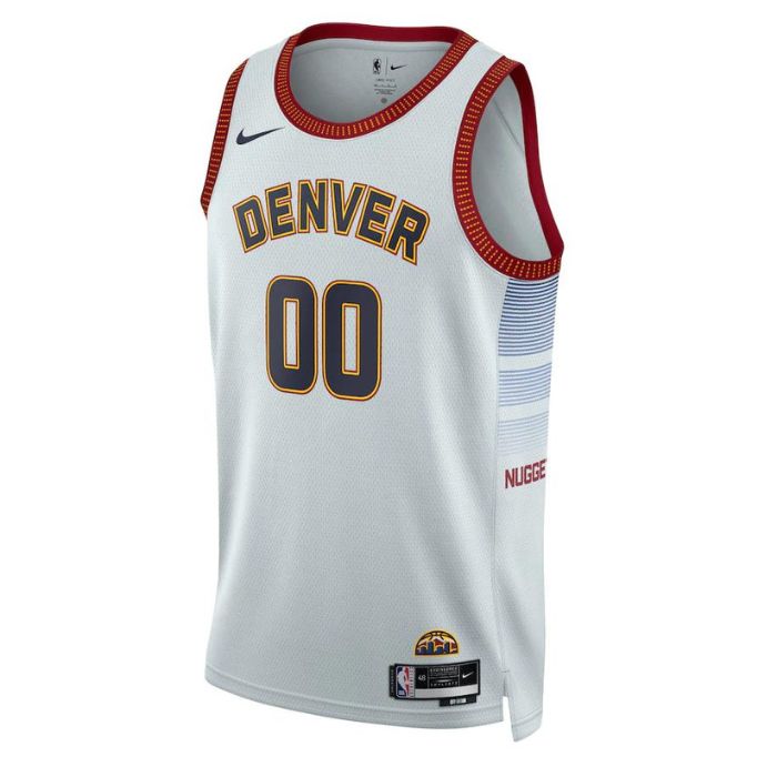 Denver Nuggets Unisex 2023 Swingman Custom Pro Jersey - City Edition - Gray - Jersey Teams World