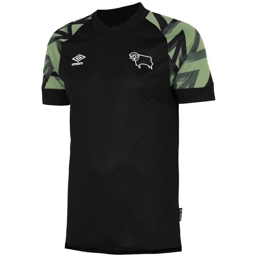 Derby County Away Shirt 2022-23 Custom - Black - Jersey Teams World