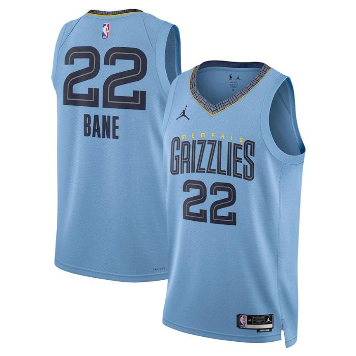 Desmond Bane Memphis Grizzlies Unisex 2023 Statement Edition Swingman Jersey - Light Blue - Jersey Teams World