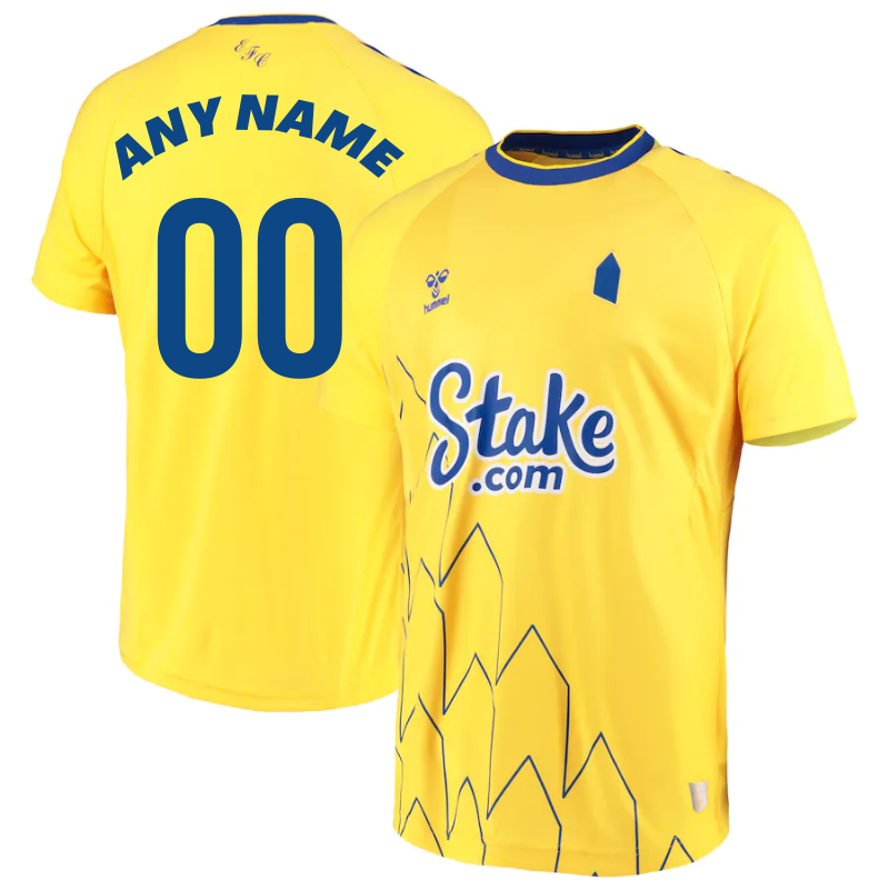 Everton Third Shirt 2022-23 Custom Unisex Jersey All Genders - Jersey Teams World