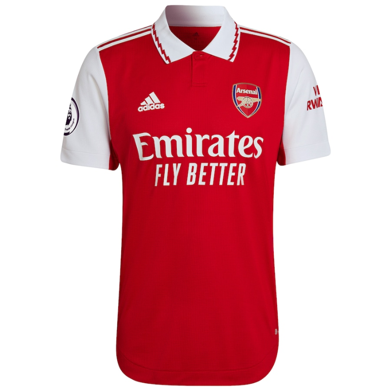 Bukayo Saka Arsenal Shirt 2022/23 Home Player Unisex Jersey - Red - Jersey Teams World