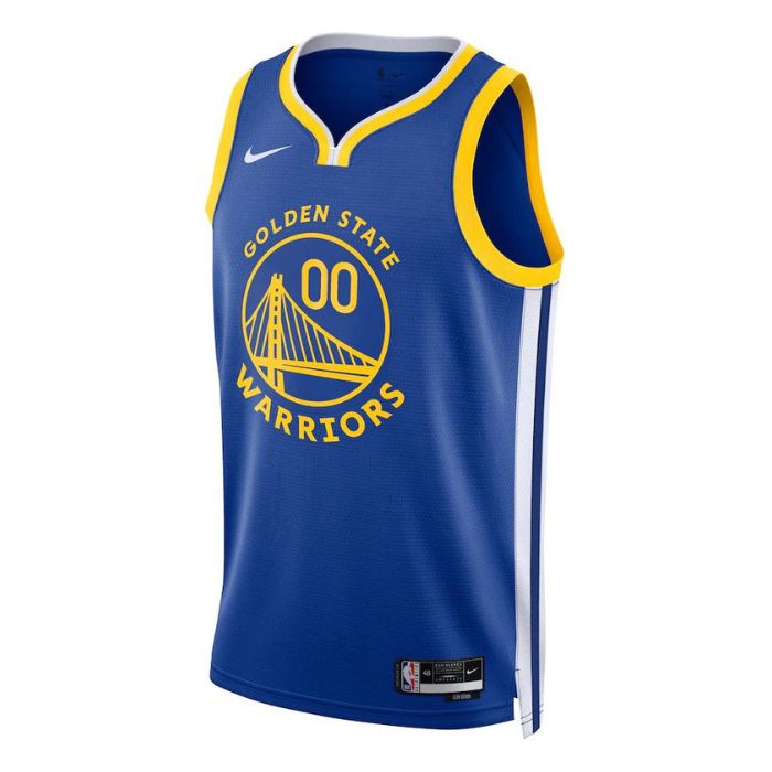 Golden State Warriors Unisex 2023 Swingman Custom Jersey Blue - Icon Edition - Jersey Teams World