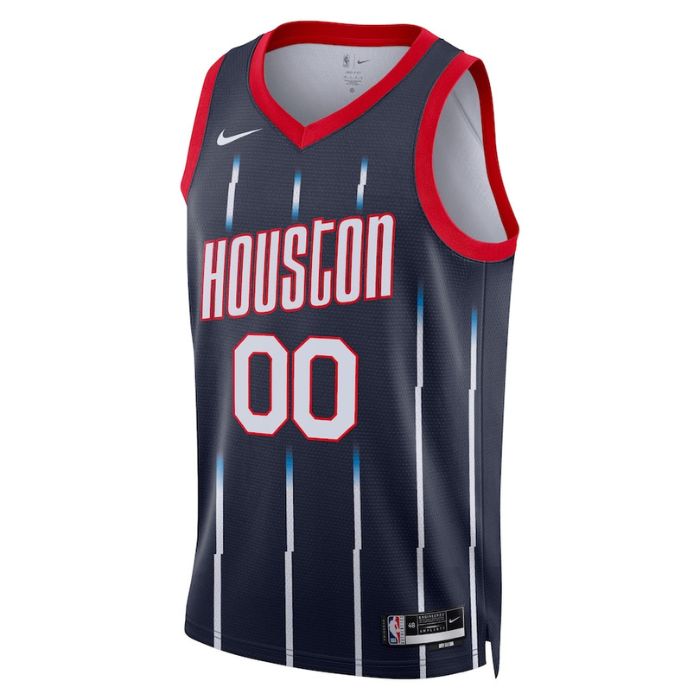 Houston Rockets Unisex 2023 Swingman Custom Jersey - City Edition - Navy - Jersey Teams World