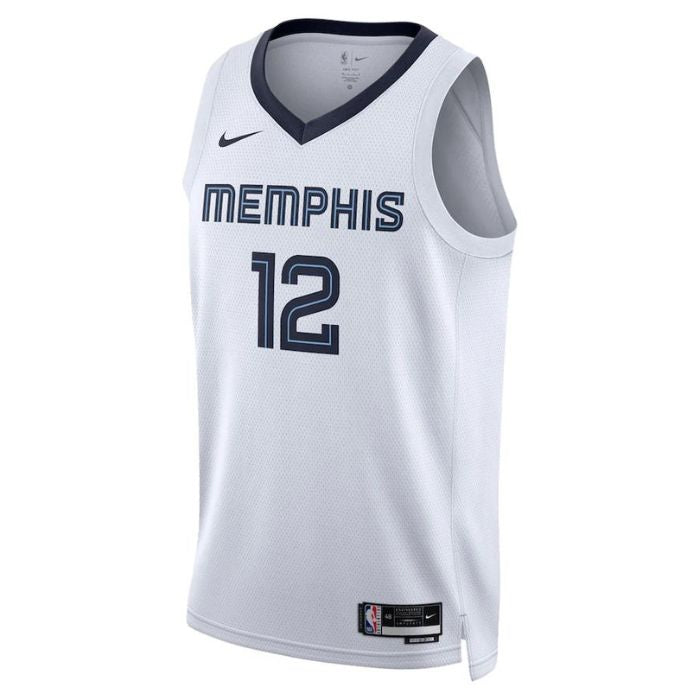 Ja Morant Memphis Grizzlies Unisex 2023 Swingman Pro Jersey - Association Edition - White - Jersey Teams World