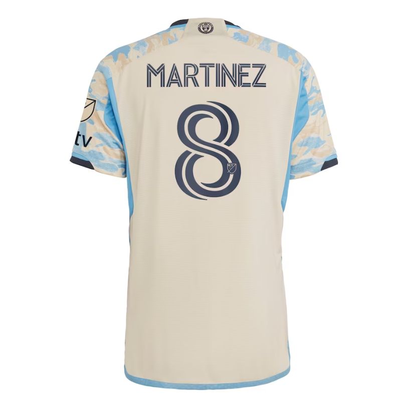 Jose Martinez Philadelphia Union Unisex Shirt 2023/24 Player Jersey - Tan - Jersey Teams World