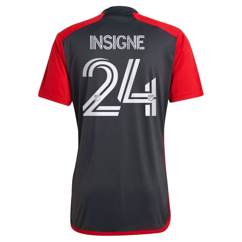 Lorenzo Insigne Toronto FC Unisex Shirt 2023 Player Jersey - Gray - Jersey Teams World