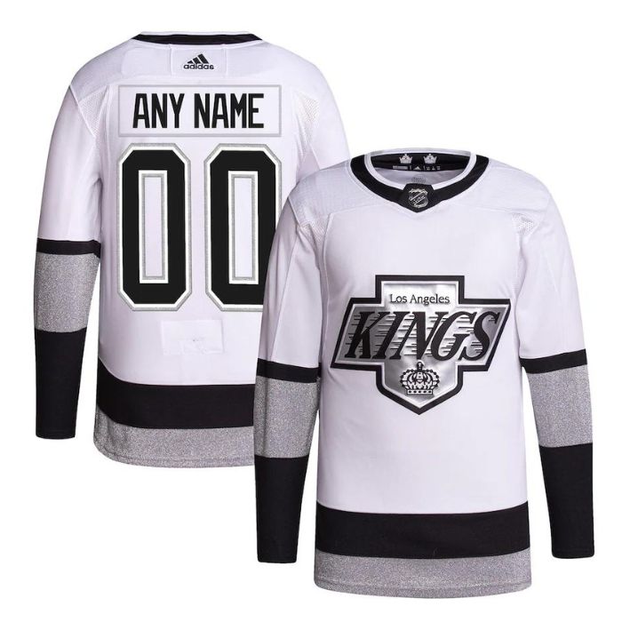 Los Angeles Kings 2022/23 Alternate Primegreen Pro Personalized Unisex Jersey - White - Jersey Teams World