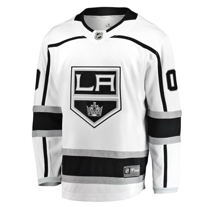 Los Angeles Kings Away 2023 Breakaway Personalized Unisex Jersey - White - Jersey Teams World