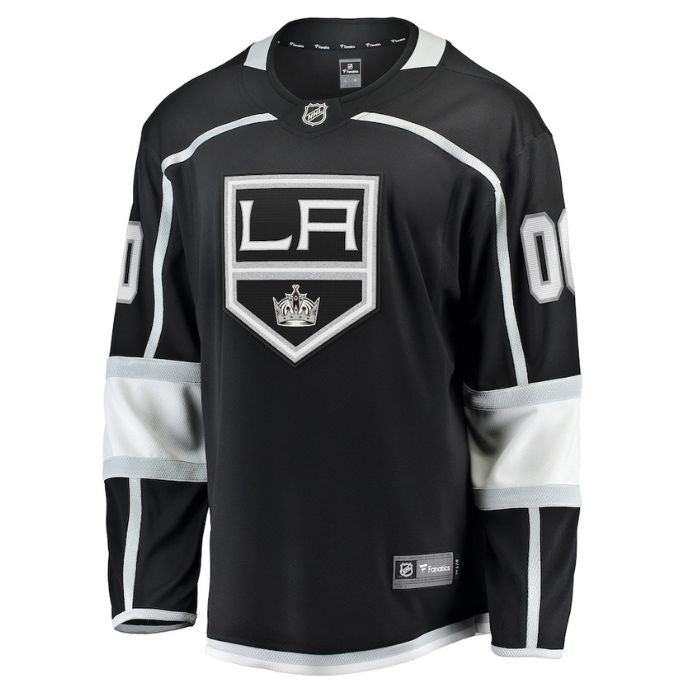 Los Angeles Kings Unisex 2022/23 Home Breakaway Personalized Jersey - Black - Jersey Teams World