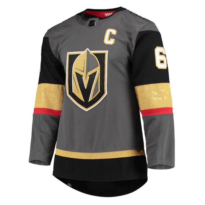 Mark Stone Vegas Golden Knights Team Alternate Captain Patch Primegreen Pro Player Jersey - Gray - Jersey Teams World