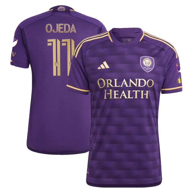 Martín Ojeda Orlando City SC Unisex Shirt 2023/24 Player Jersey - Purple - Jersey Teams World